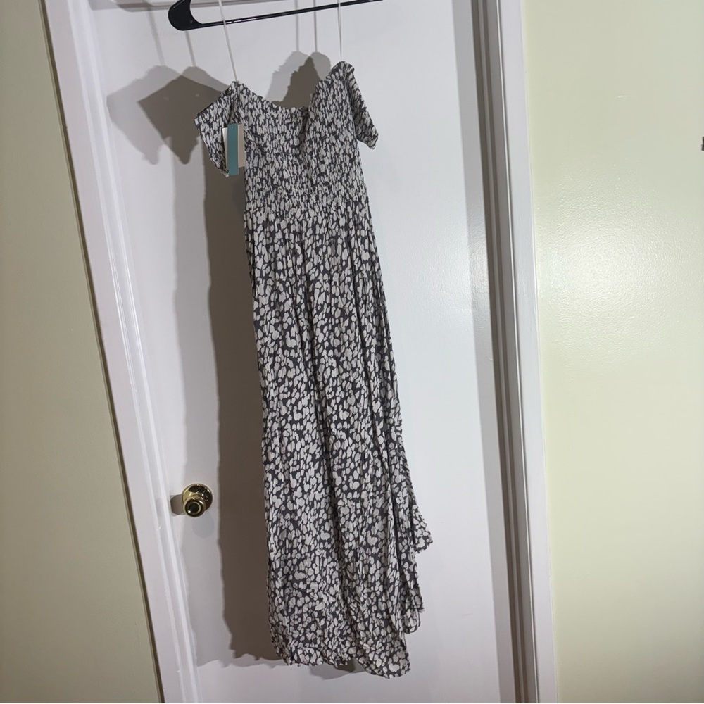 Abound Monochrome Patterned Dress